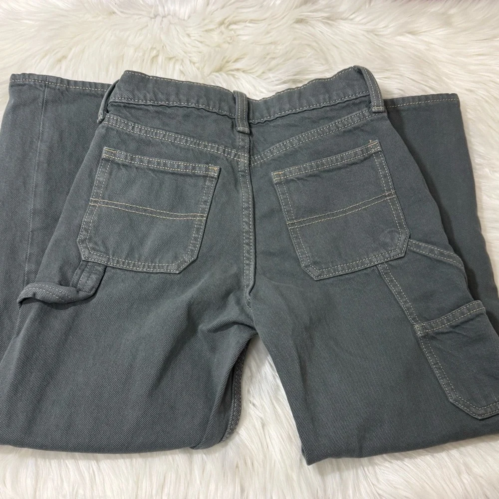 Old Navy Gray Baggy Jeans - Boys Size 8